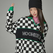 What You Asked For Checkered Sweatshirt