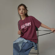 Chuu Baby Logo Cotton Loose Fit T-Shirt