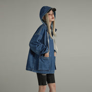 Club Stretch Denim Pocket Anorak Jacket