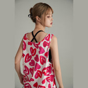 Painted Hearts Sleeveless Top