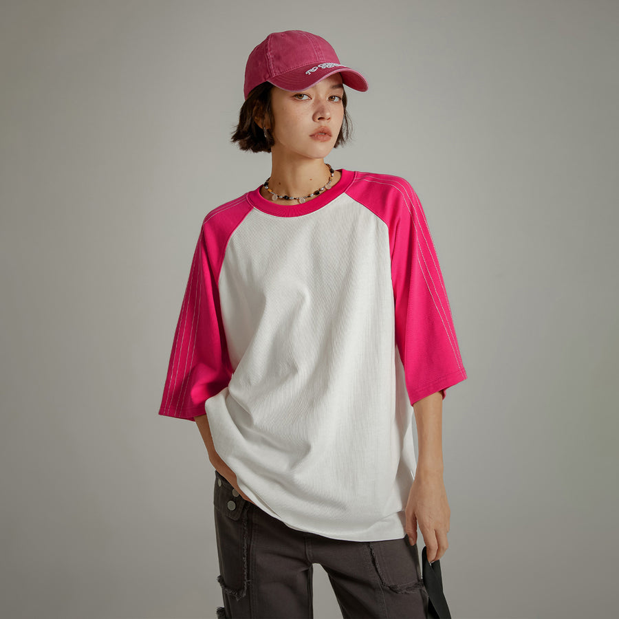 CHUU Basic Raglan Color T-Shirt