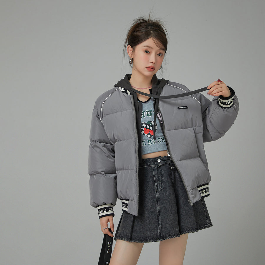 CHUU Body Language Overfit Duck Down Padded Jacket