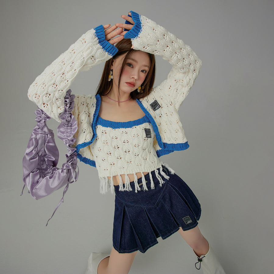 CHUU Positive Spark Knit Cardigan