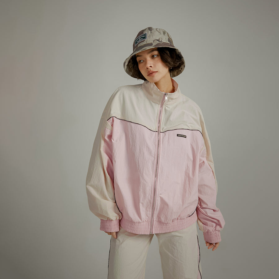 CHUU Color Matching Loose Fit Field Jacket