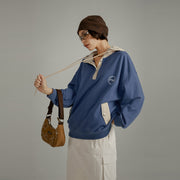 Noe Button Sweatshirt