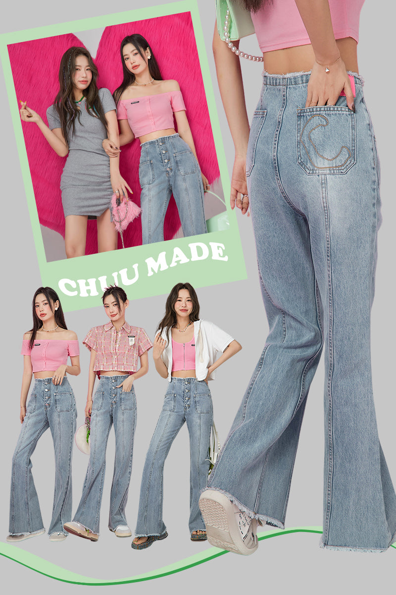 CHUU Lessons From Your Dreams Denim Jeans