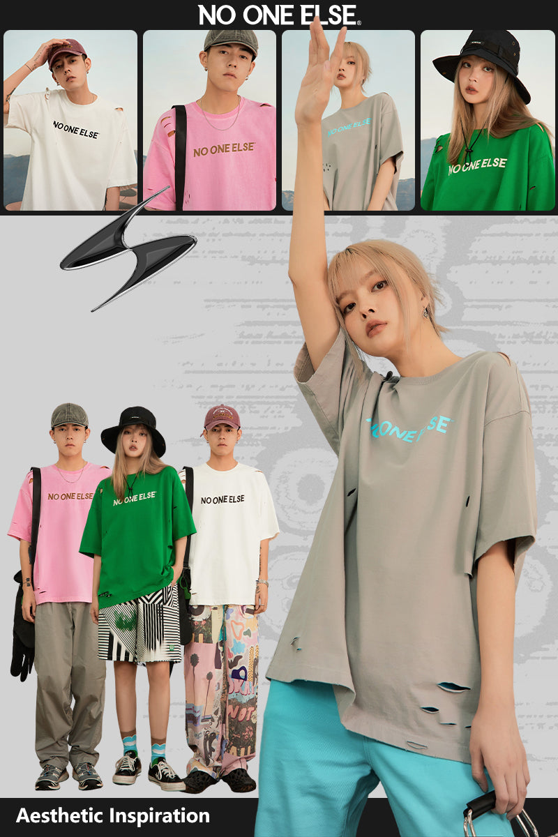 CHUU Widely Popular Cutout T-Shirt