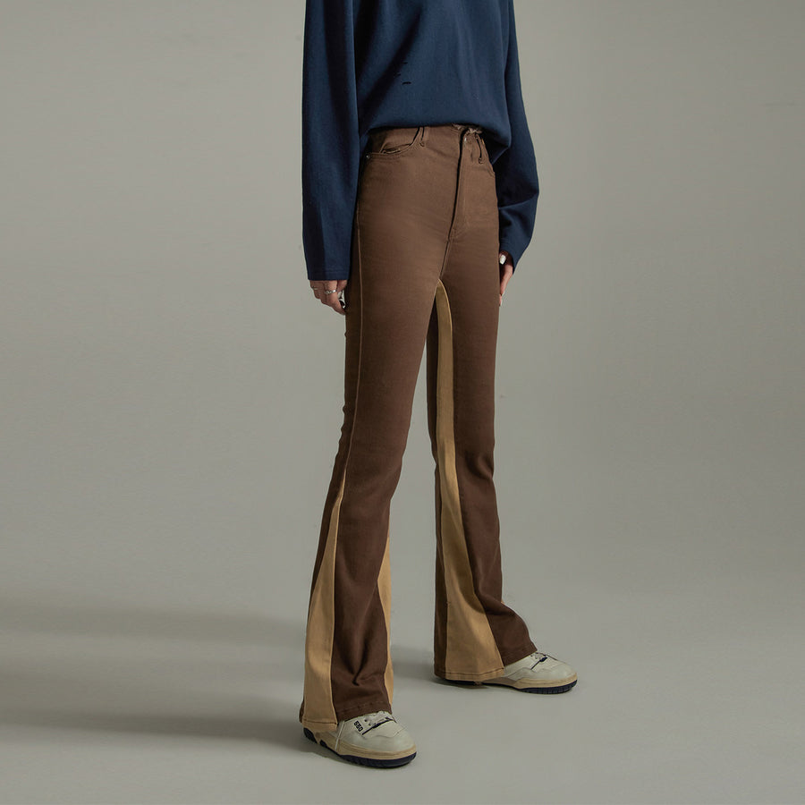 CHUU Slim Casual Bootcut Pants