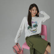 Pearl Mansion Loose Fit Long Sleeve T-Shirt