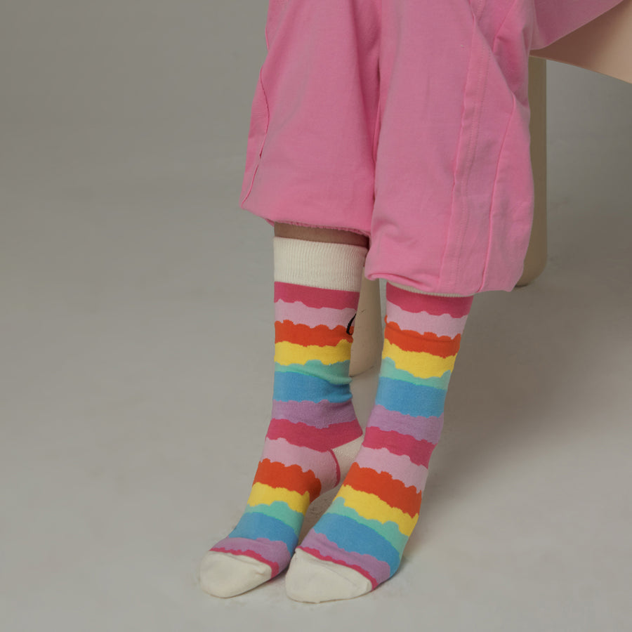 CHUU Candy Rainbow Socks