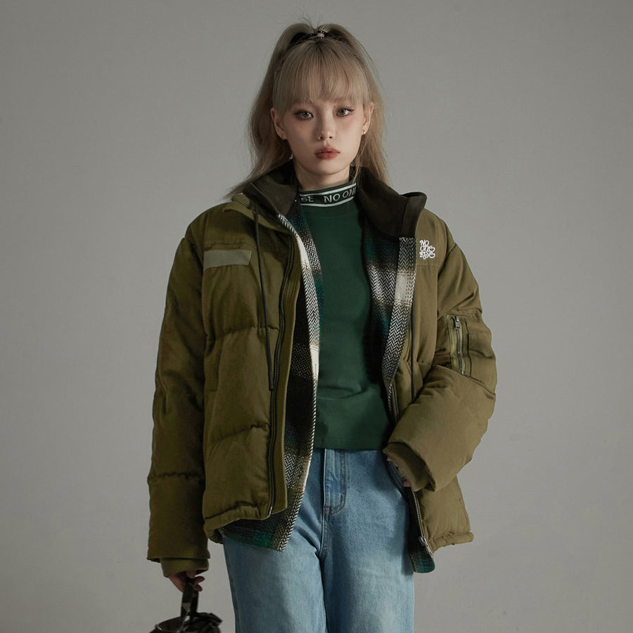 CHUU No Number Duck Down Puffer Coat