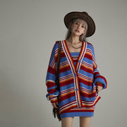 Striped Knit Cardigan