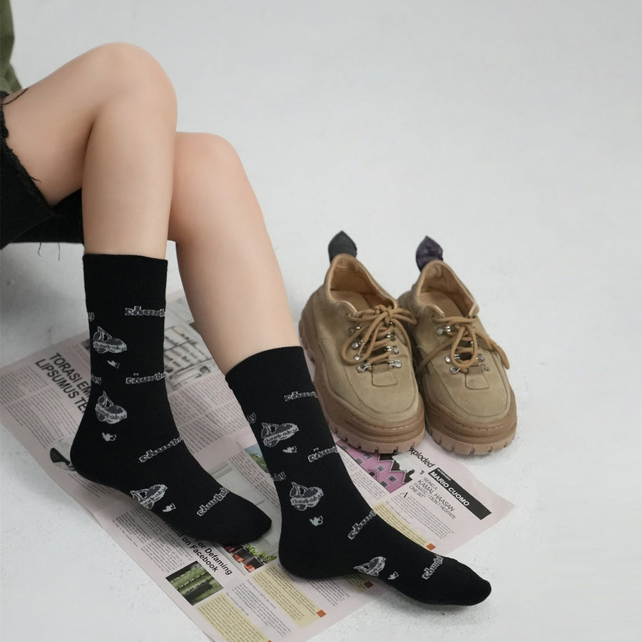 CHUU Chuu Baby Cherry Socks