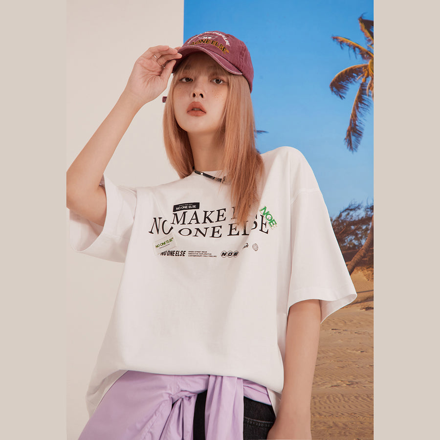 CHUU Logo Loose Fit T-Shirt